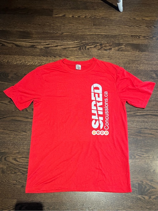 TC Other - Red Shred Concussions T-shirt